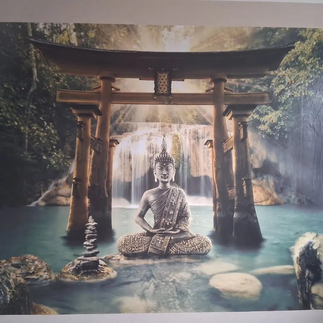 Fototapete mit Zen Garten Motiv